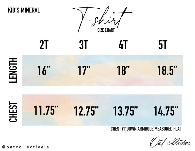 Toddler Washed Graphic Top Template Oat Collective