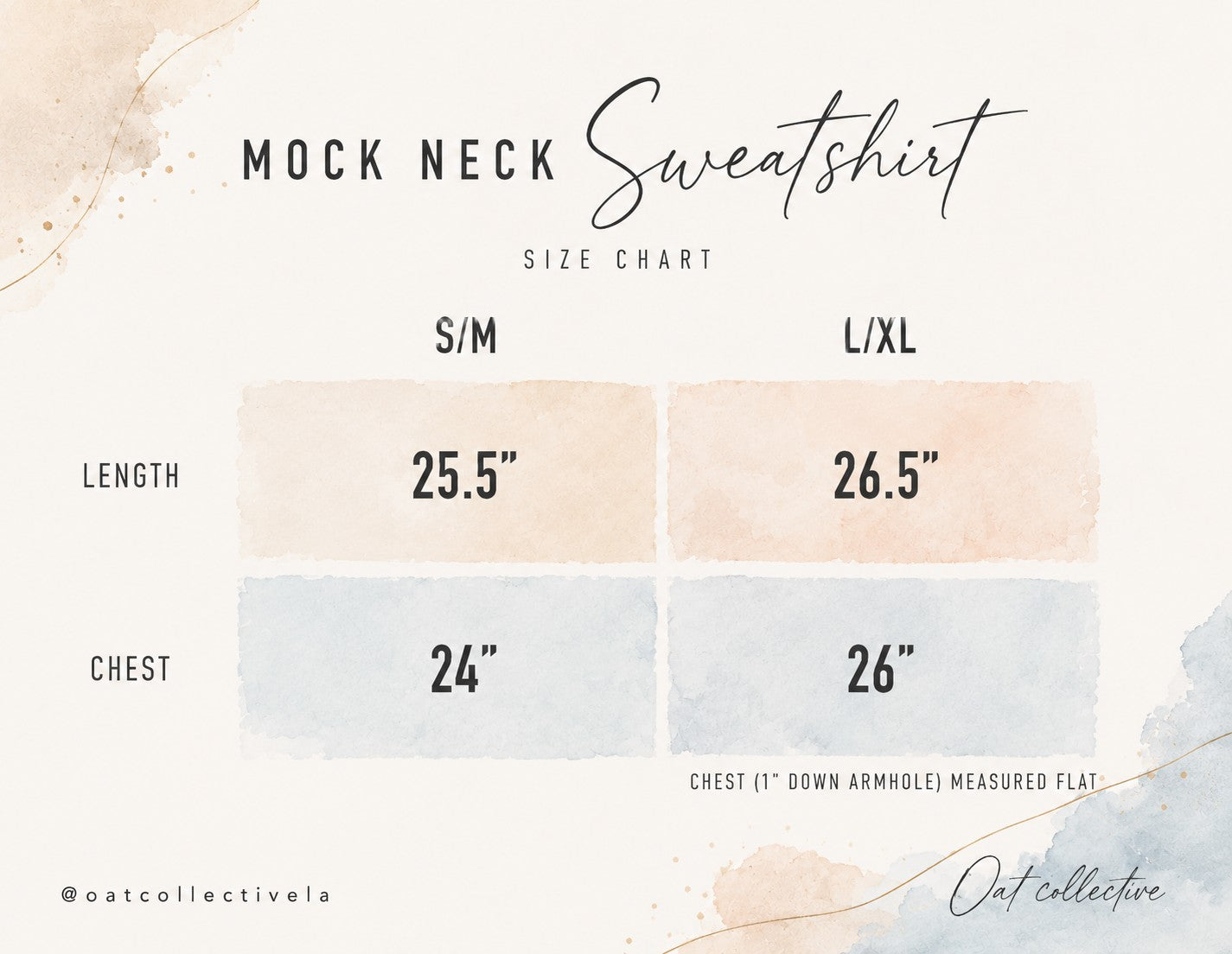 Mock Neck Washed Basic Pullover Sweatshirt Oat Collective
