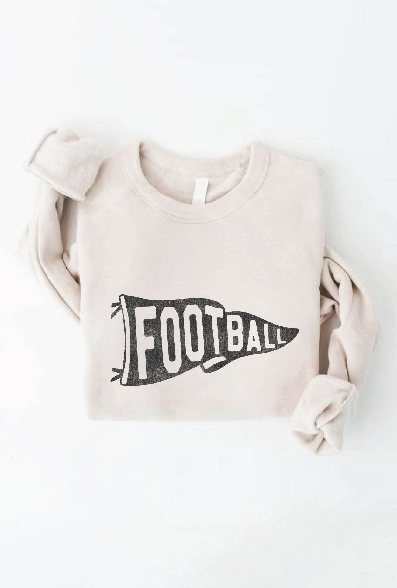 FOOTBALL PENNANT Graphic Sweatshirt Oat Collective
