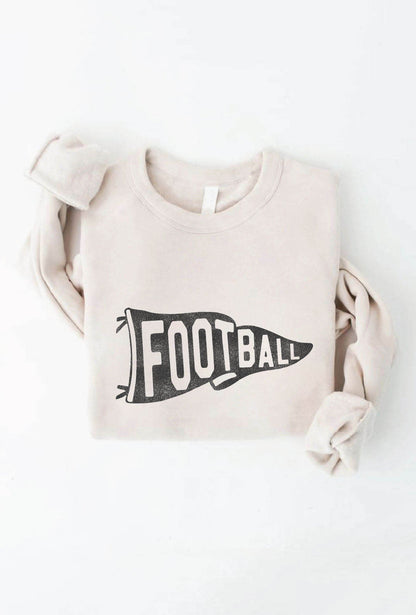 FOOTBALL PENNANT Graphic Sweatshirt Oat Collective