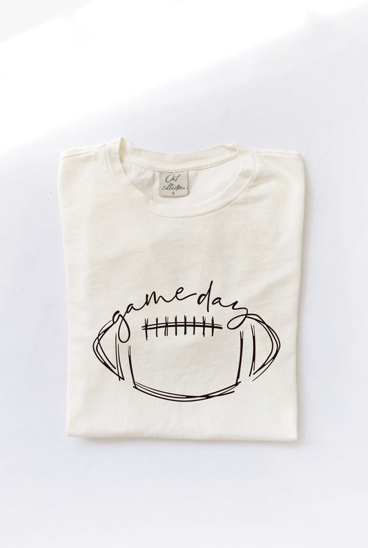 GAME DAY Mineral Graphic Top Oat Collective