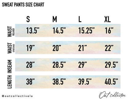 Basic Mineral Solid Sweatpants Oat Collective