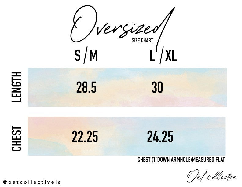 LOCAL Mineral Oversized Graphic Top Oat Collective