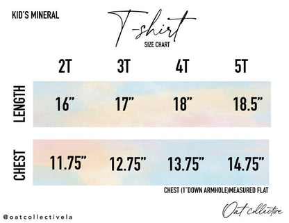 Toddler Washed Graphic Top Template Oat Collective