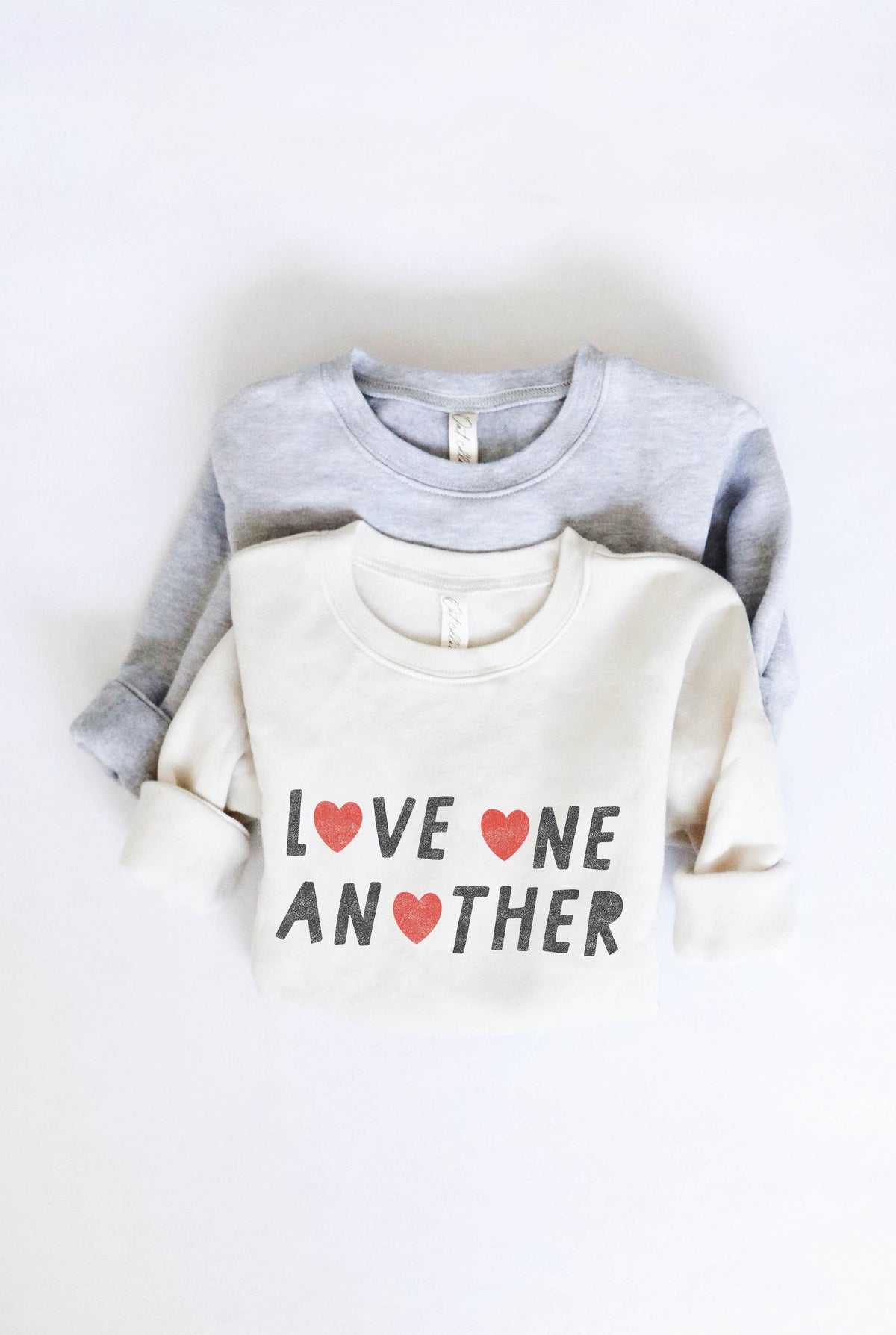 LOVE ONE ANOTHER Toddler Graphic Sweatshirt Oat Collective