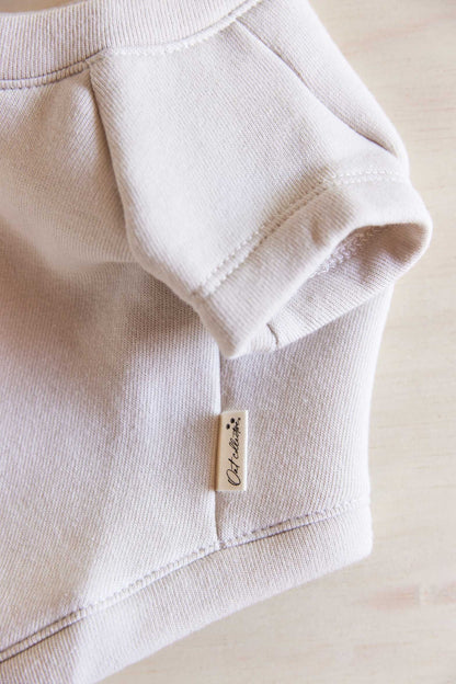 Premium Basic Pet Sweatshirt Oat Collective
