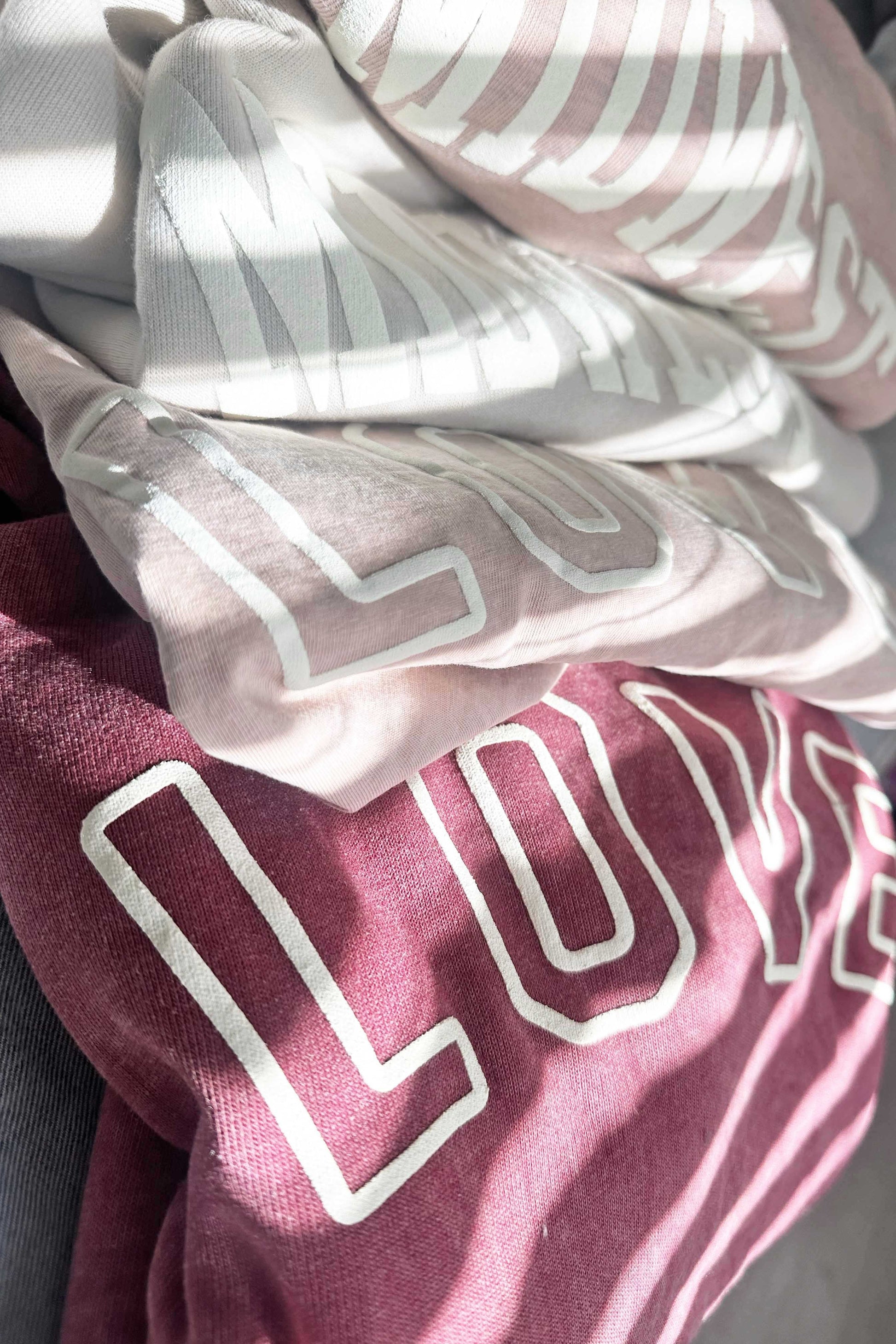 SMILEY FACE Puff Print Graphic Sweatshirt Oat Collective