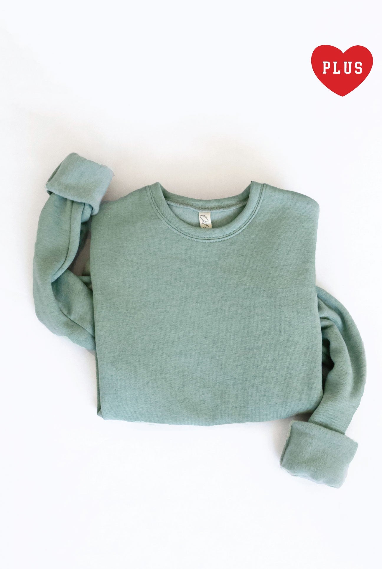 Premium Plush Plus Size Sweatshirt