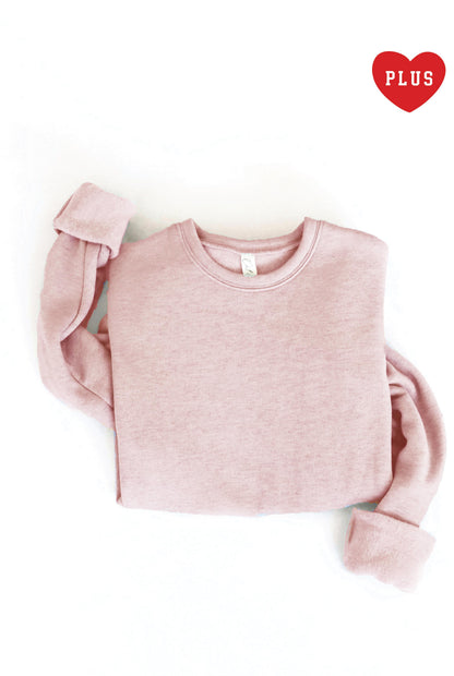 Premium Plush Plus Size Sweatshirt