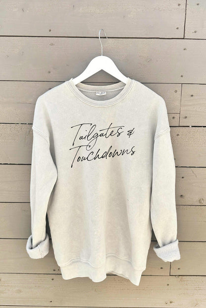 TAILGATES Mineral Graphic Sweatshirt Oat Collective