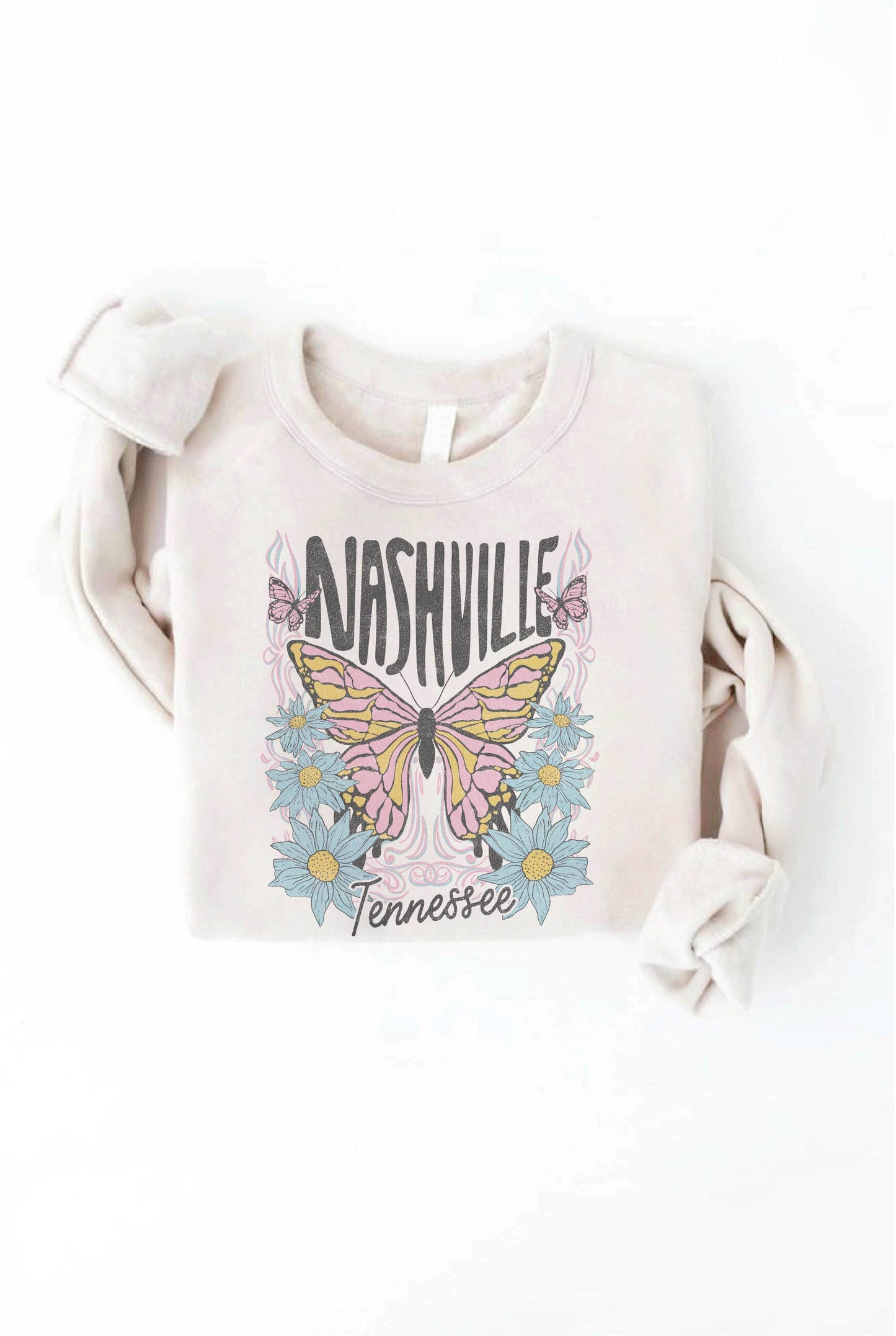NASHVILLE TENNESSEE Graphic Sweatshirt Oat Collective