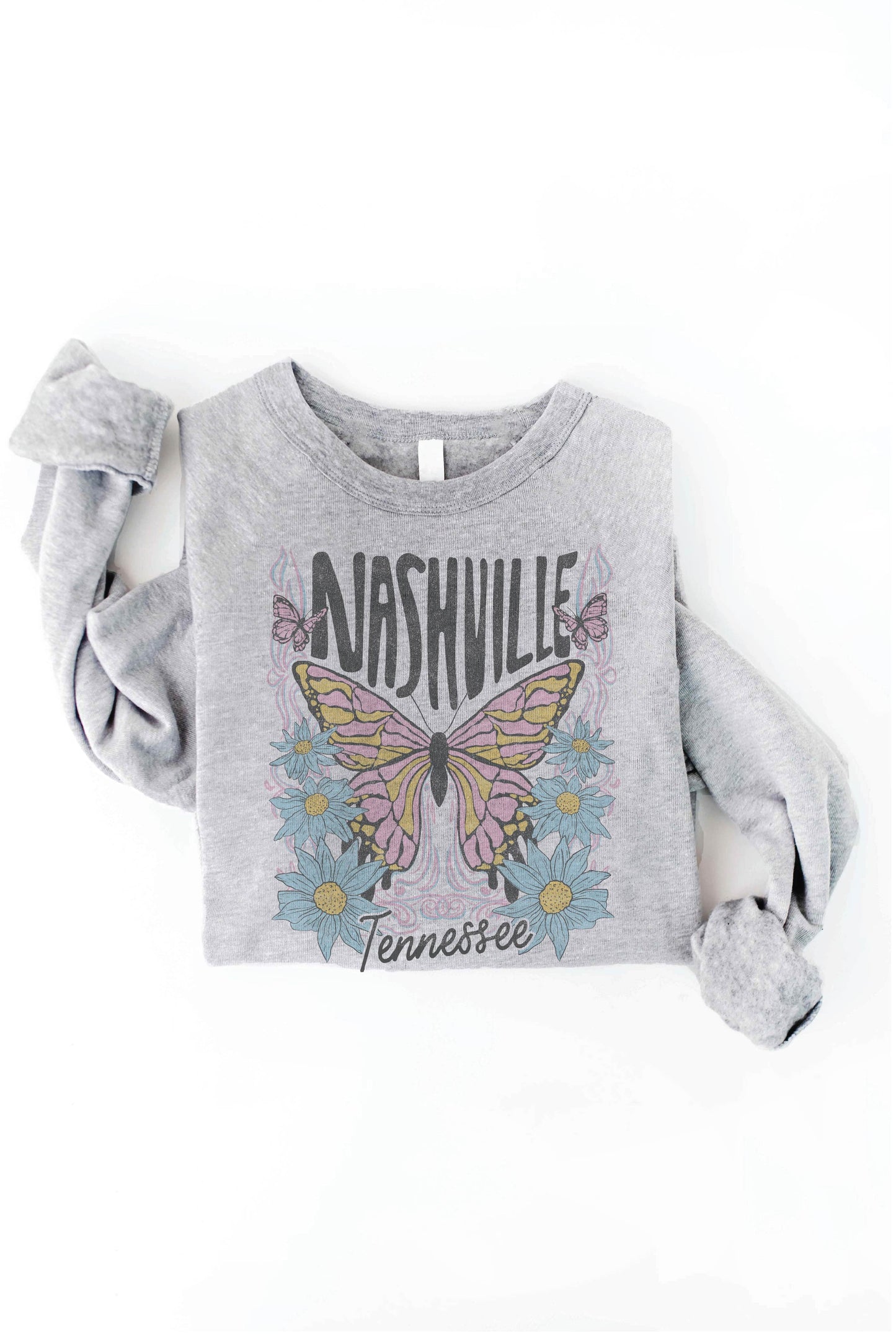 NASHVILLE TENNESSEE Graphic Sweatshirt Oat Collective