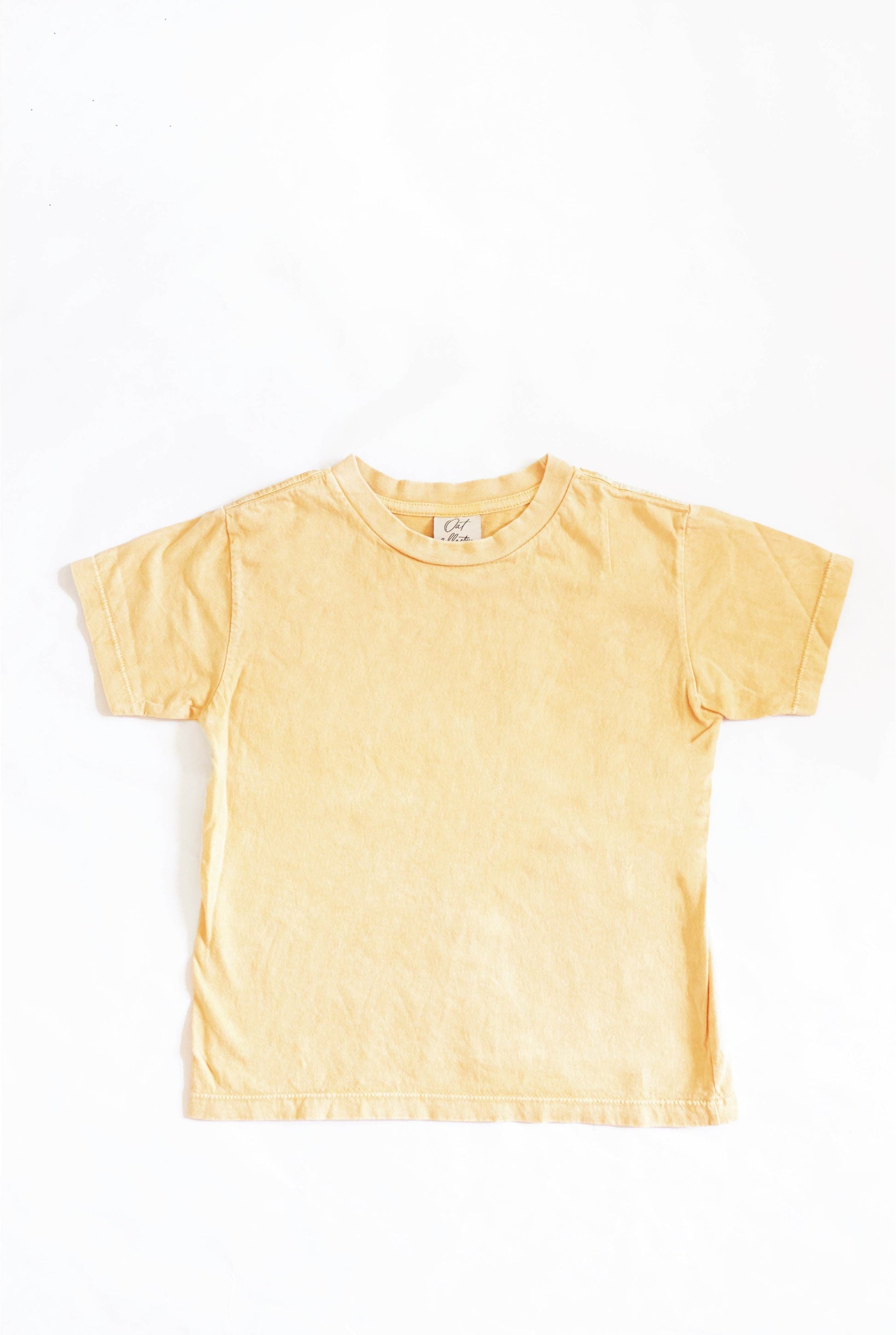 Toddler Washed Graphic Top Template Oat Collective