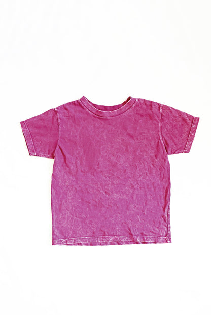 Toddler Washed Graphic Top Template Oat Collective