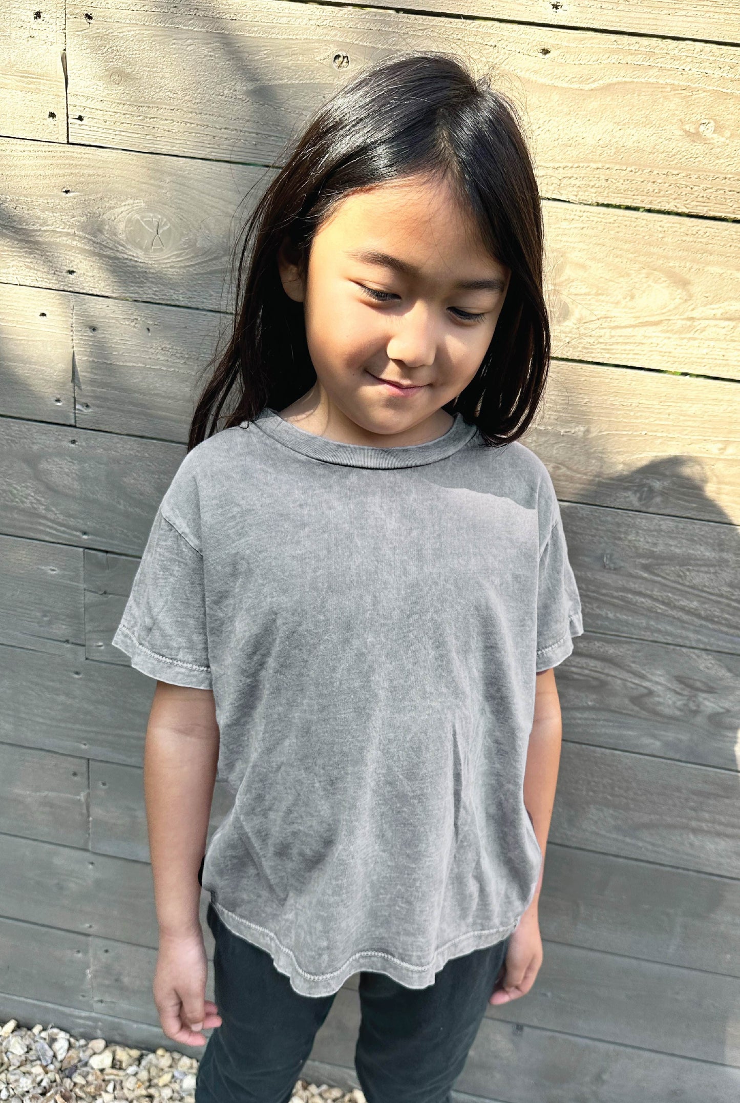 Toddler Washed Graphic Top Template Oat Collective
