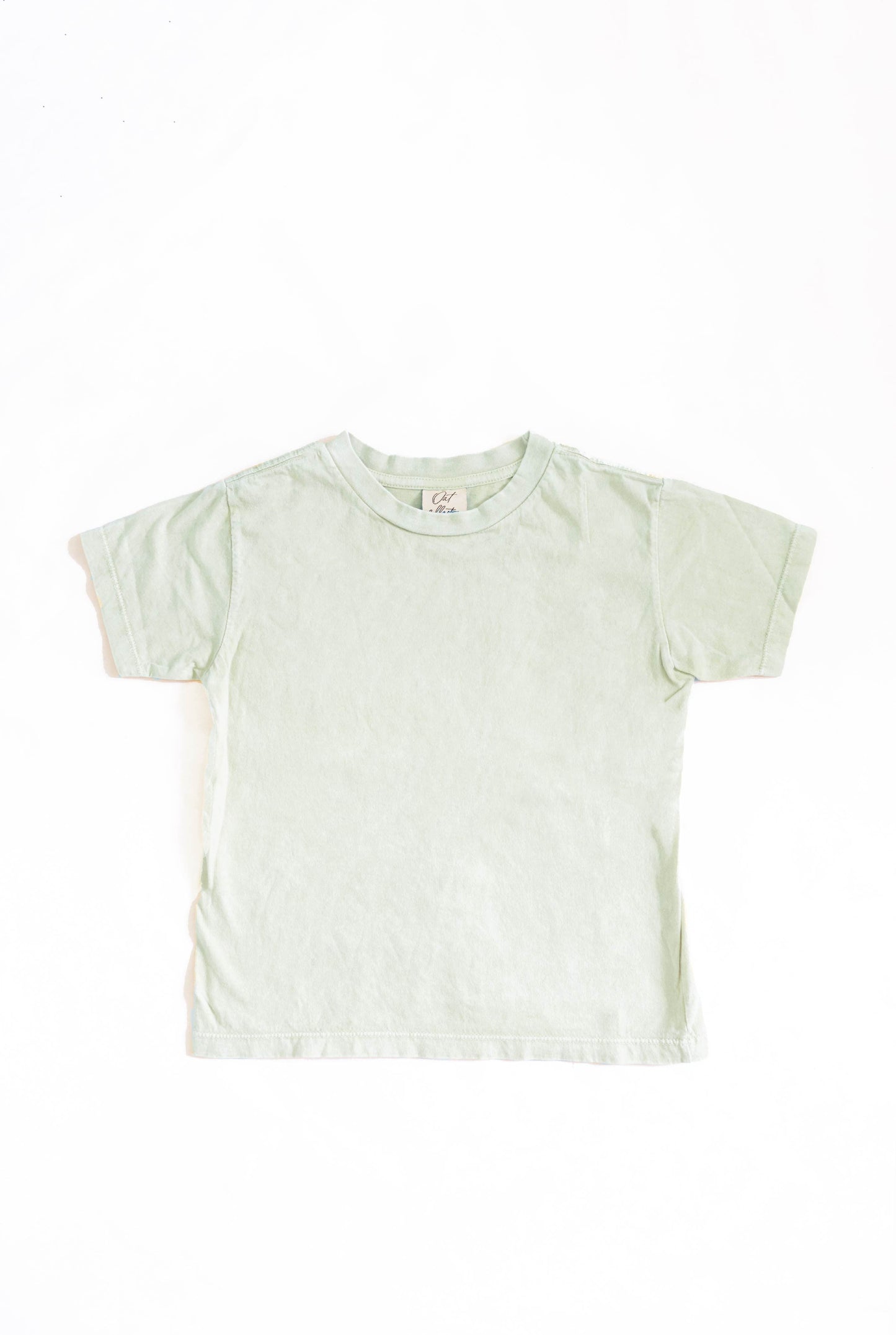 Toddler Washed Graphic Top Template Oat Collective