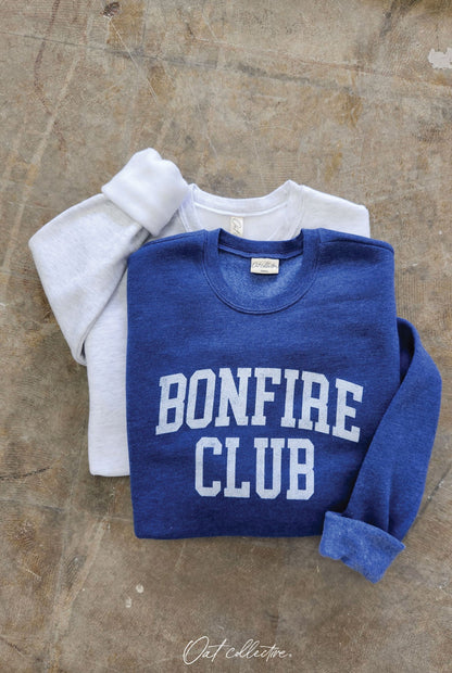 BONFIRE CLUB Graphic Sweatshirt Oat Collective