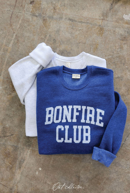 BONFIRE CLUB Graphic Sweatshirt Oat Collective
