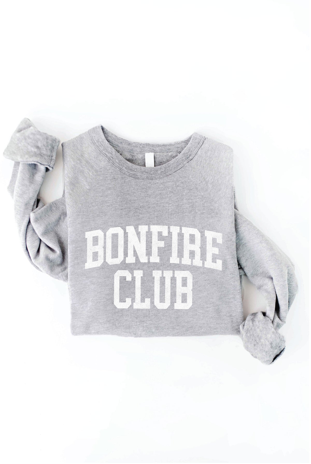BONFIRE CLUB Graphic Sweatshirt Oat Collective