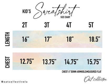 CHRISTMAS ALL OVER Toddler Graphic Sweatshirt Oat Collective