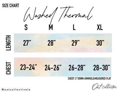WINTER WORDS  Thermal Vintage Pullover Oat Collective