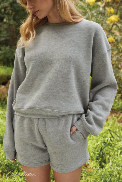 BASIC Sweat Short Oat Collective