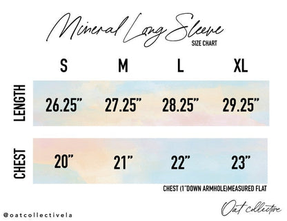 I'M A COOL MOM Mineral Washed Long Sleeve Graphic Oat Collective