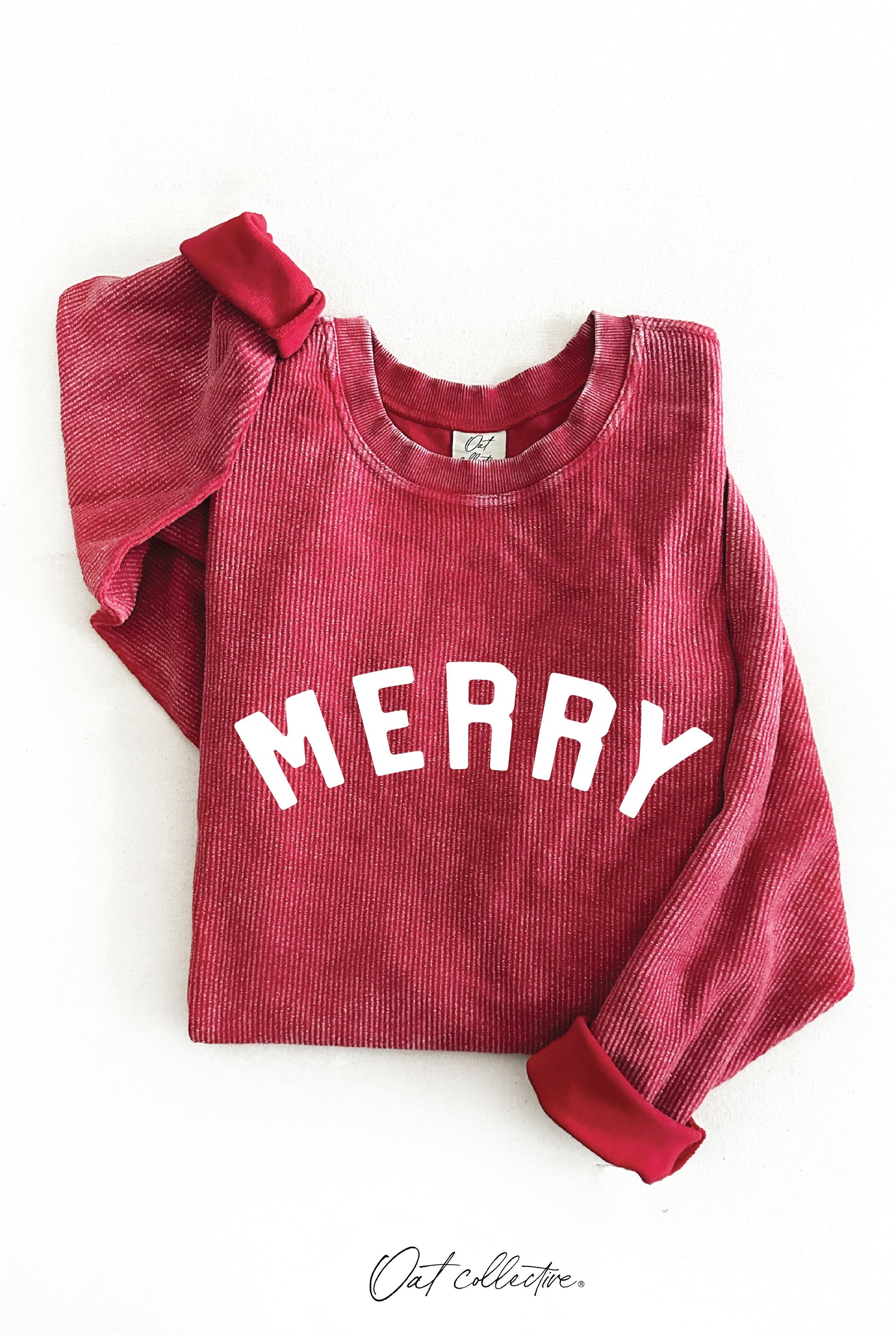 MERRY Thermal Vintage Pullover Oat Collective