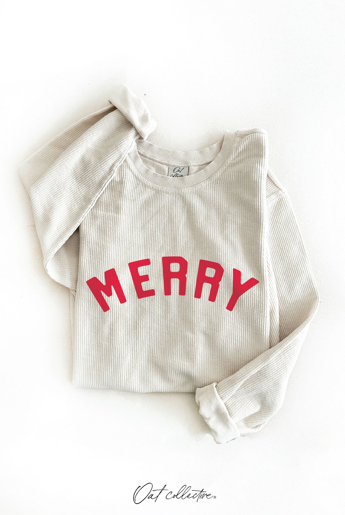 MERRY Thermal Vintage Pullover Oat Collective