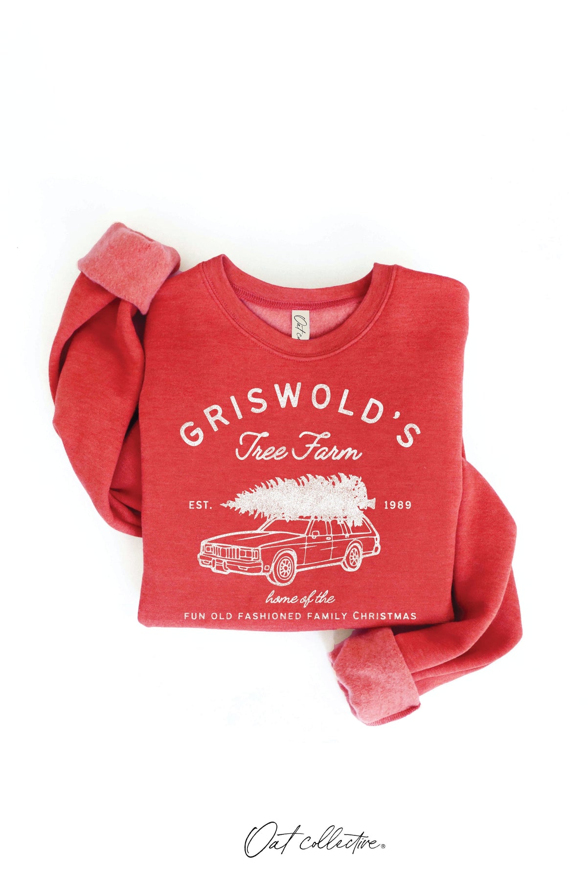 GRISWOLD'S TREE FARM Graphic Sweatshirt Oat Collective