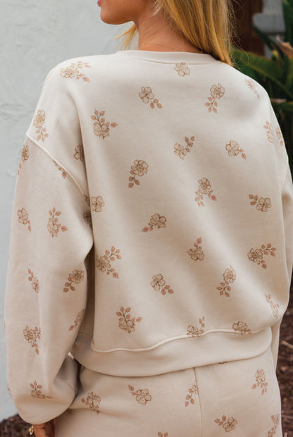 MERRY Sweatshort/Sweatshirt Matching Set Oat Collective