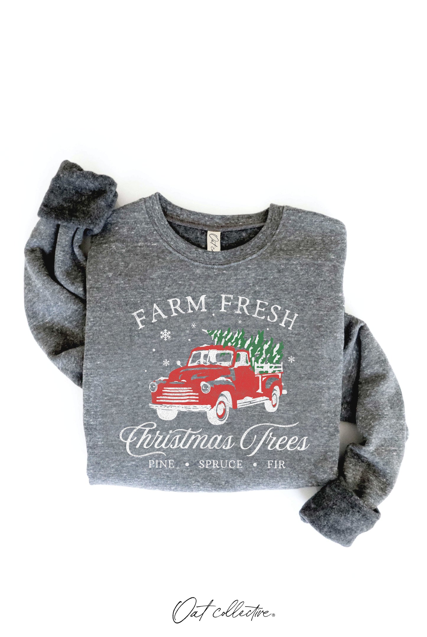 FARM FRESH CHRISTMAS Graphic Sweatshirt