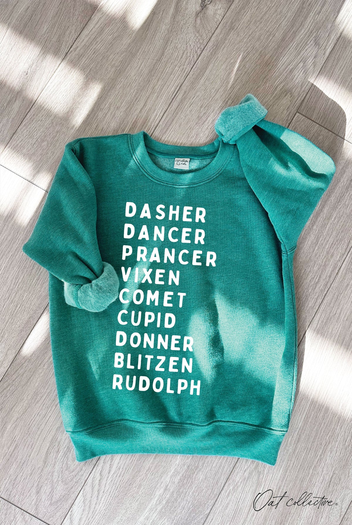 REINDEER NAMES Youth Graphic Sweatshirt Oat Collective