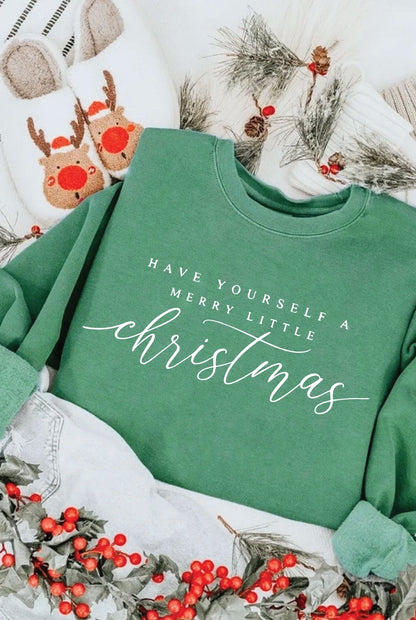 HAVE YOURSELF Graphic Sweatshirt Oat Collective