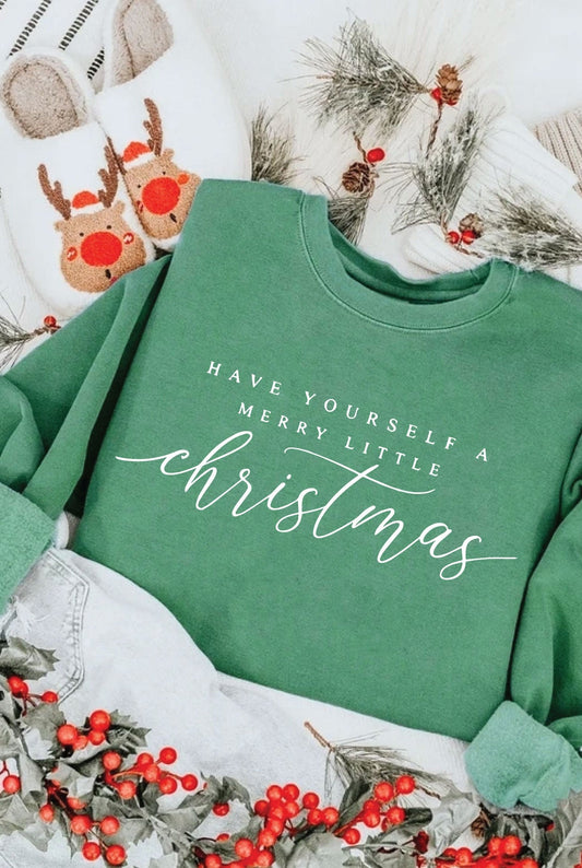 HAVE YOURSELF Graphic Sweatshirt Oat Collective