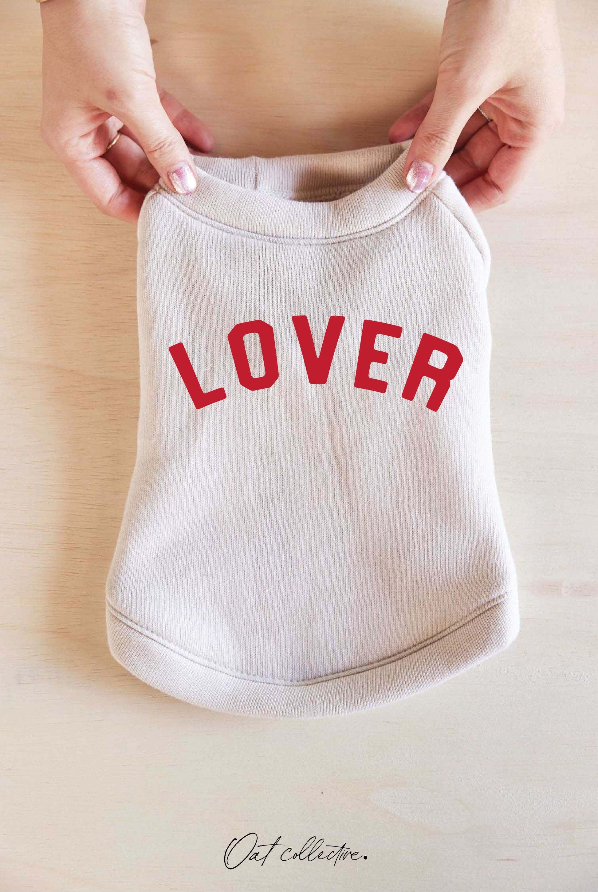 Pet Graphic Sweatshirt Template Oat Collective