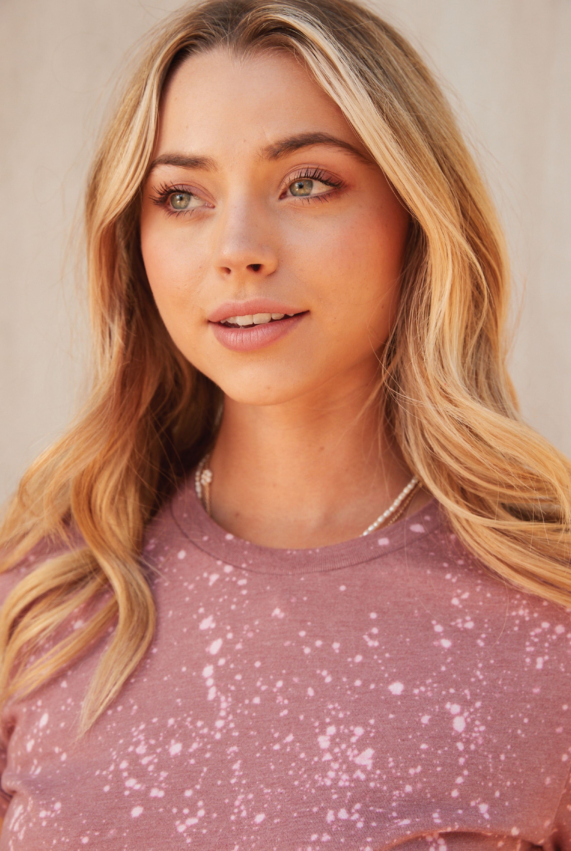 BASIC SPARKLE BLEACH Graphic T-Shirt Oat Collective