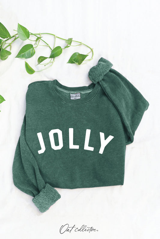 JOLLY  Mineral Graphic Sweatshirt Oat Collective