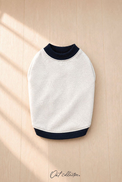 BASIC VARSITY SWEATSHIRT Basic Pet Sweatshirt Oat Collective