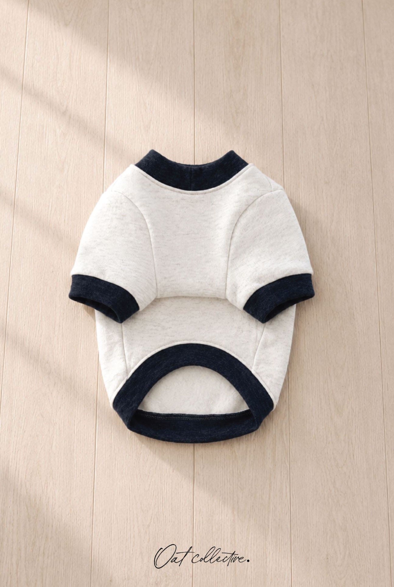 BASIC VARSITY SWEATSHIRT Basic Pet Sweatshirt Oat Collective
