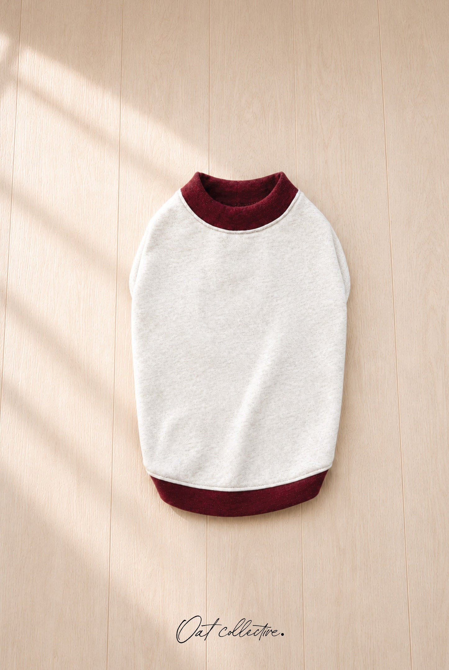 BASIC VARSITY SWEATSHIRT Basic Pet Sweatshirt Oat Collective