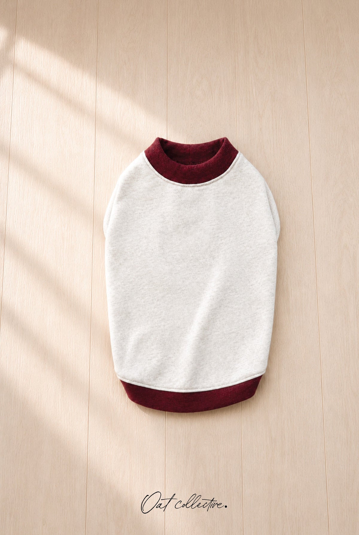 BASIC VARSITY SWEATSHIRT Basic Pet Sweatshirt Oat Collective