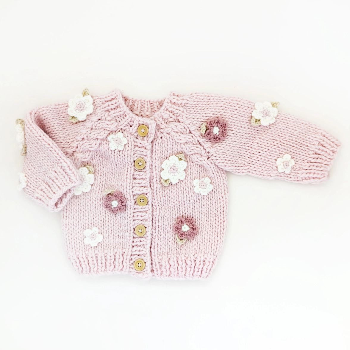 Flower Cardigan Sweater Baby & Toddler Huggalugs
