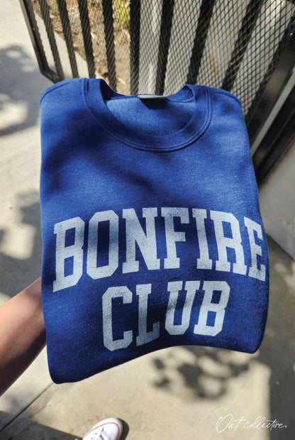BONFIRE CLUB Graphic Sweatshirt Oat Collective