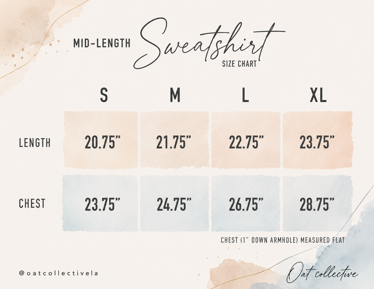 WESTERN PRINTED Sweatshort/Sweatshirt Matching Set Oat Collective