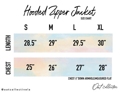 PREMIUM BASIC MINERAL ZIPPER Hooded Pullover Oat Collective