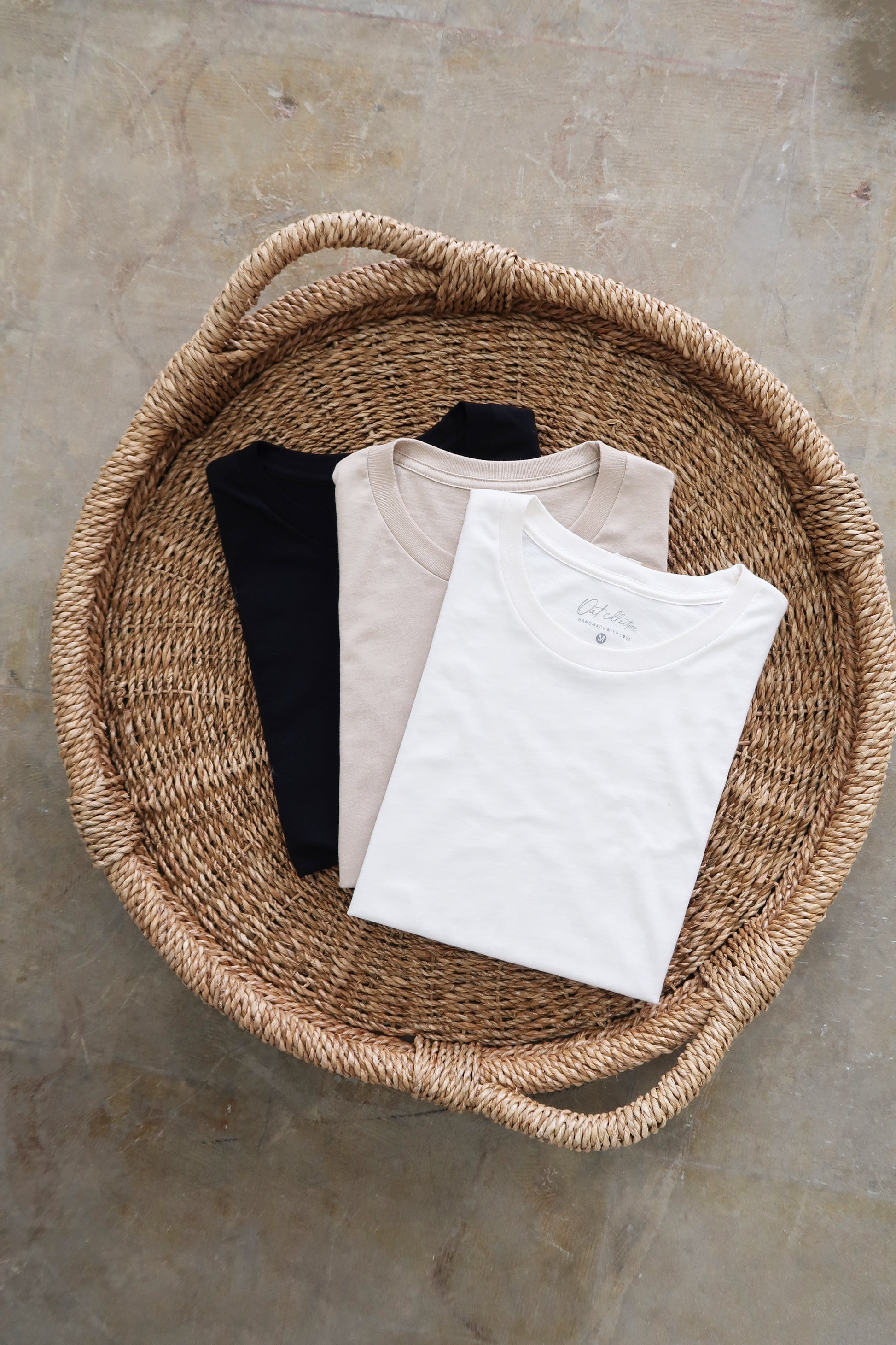 Premium Basic Crew Tee Oat Collective