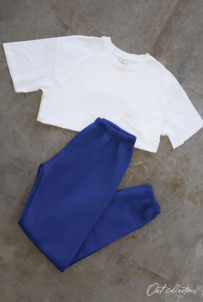 Premium Plush Jogger Pants Oat Collective