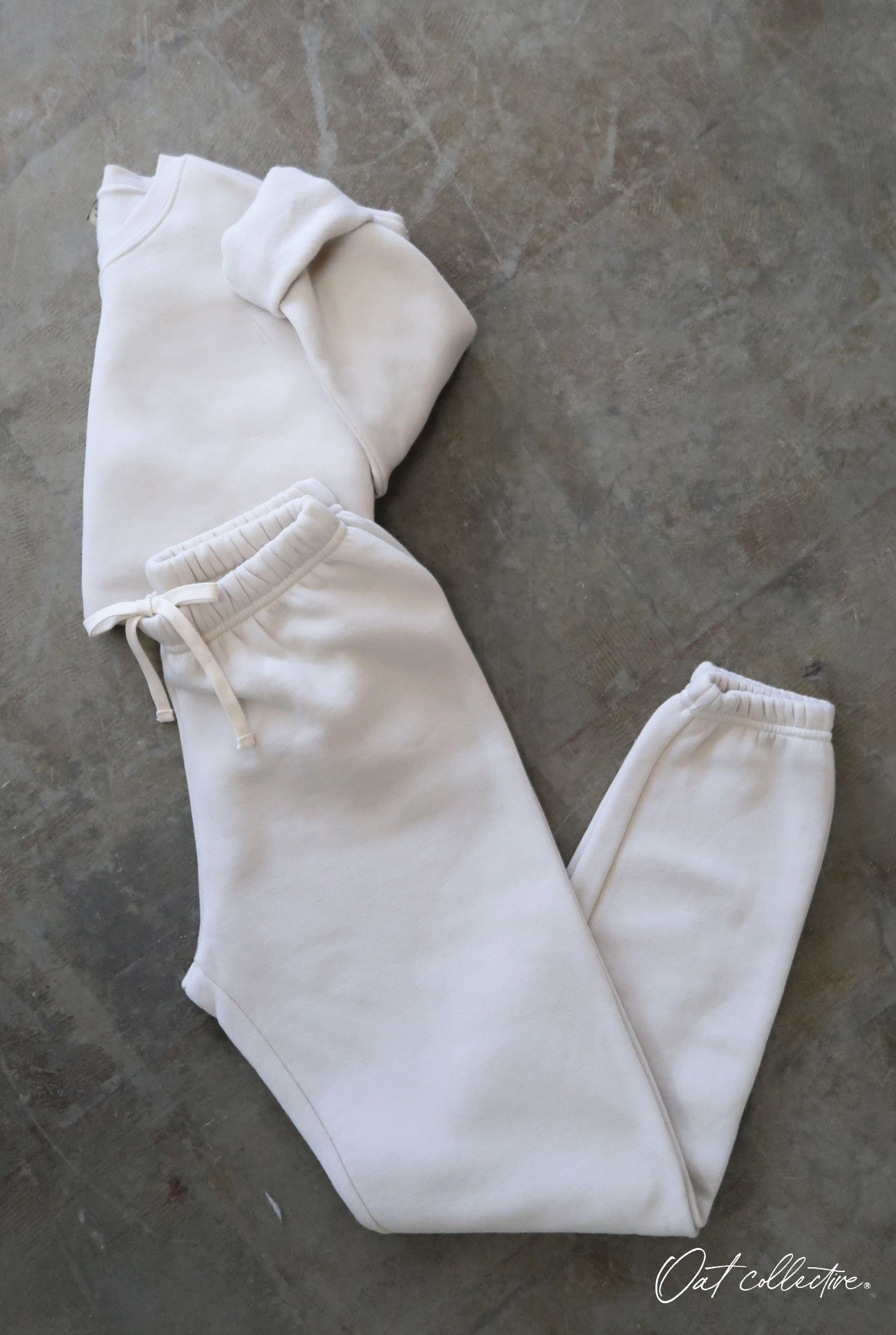 Premium Plush Jogger Pants Oat Collective