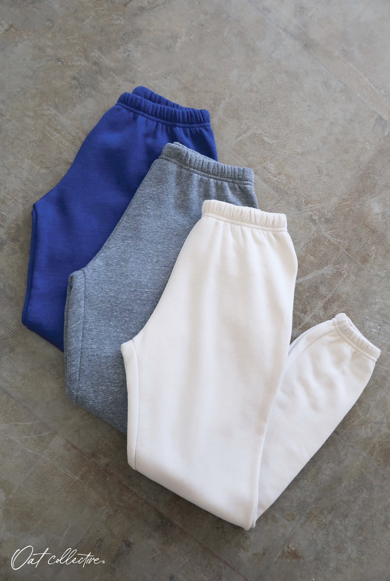 Premium Plush Jogger Pants Oat Collective